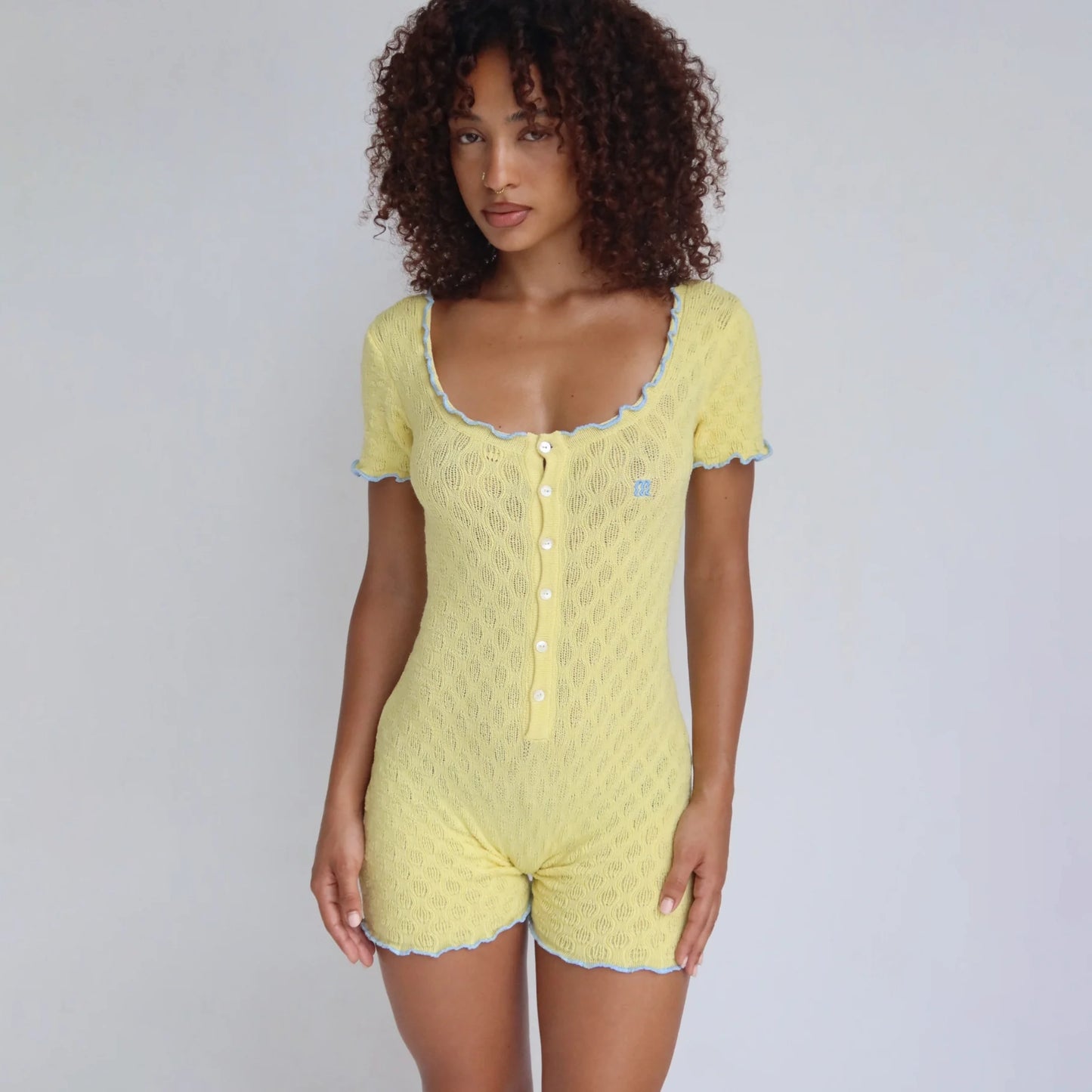 Frangi Knit Romper