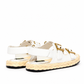 White Buckle Sandals