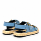Blue Denim Sandals