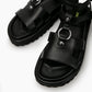 Black Chain Sandals