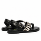 Zebra Strap Sandals