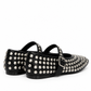 Studded Mary Jane Flats