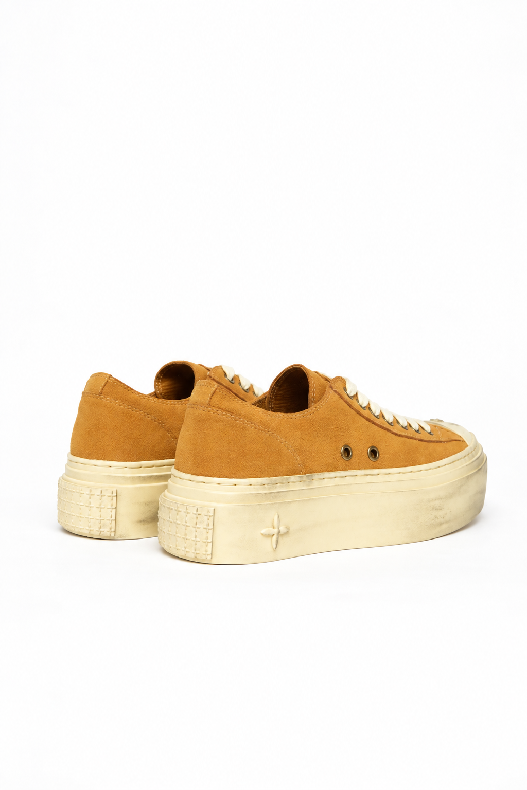 Tan Platform Sneakers