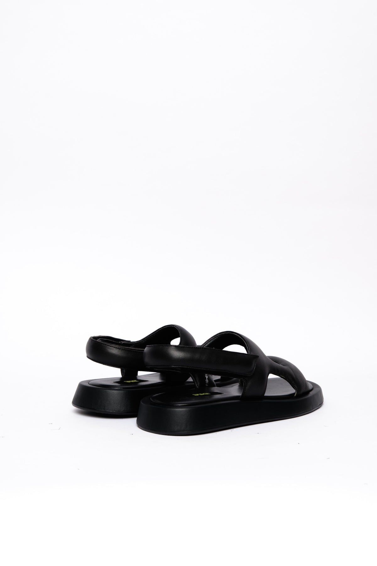 Black Minimal Sandals