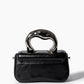 Black Handle Box Bag