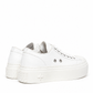 White Platform Sneakers