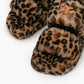 Leopard Fur Slippers