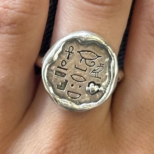 Egyptian Coin Ring
