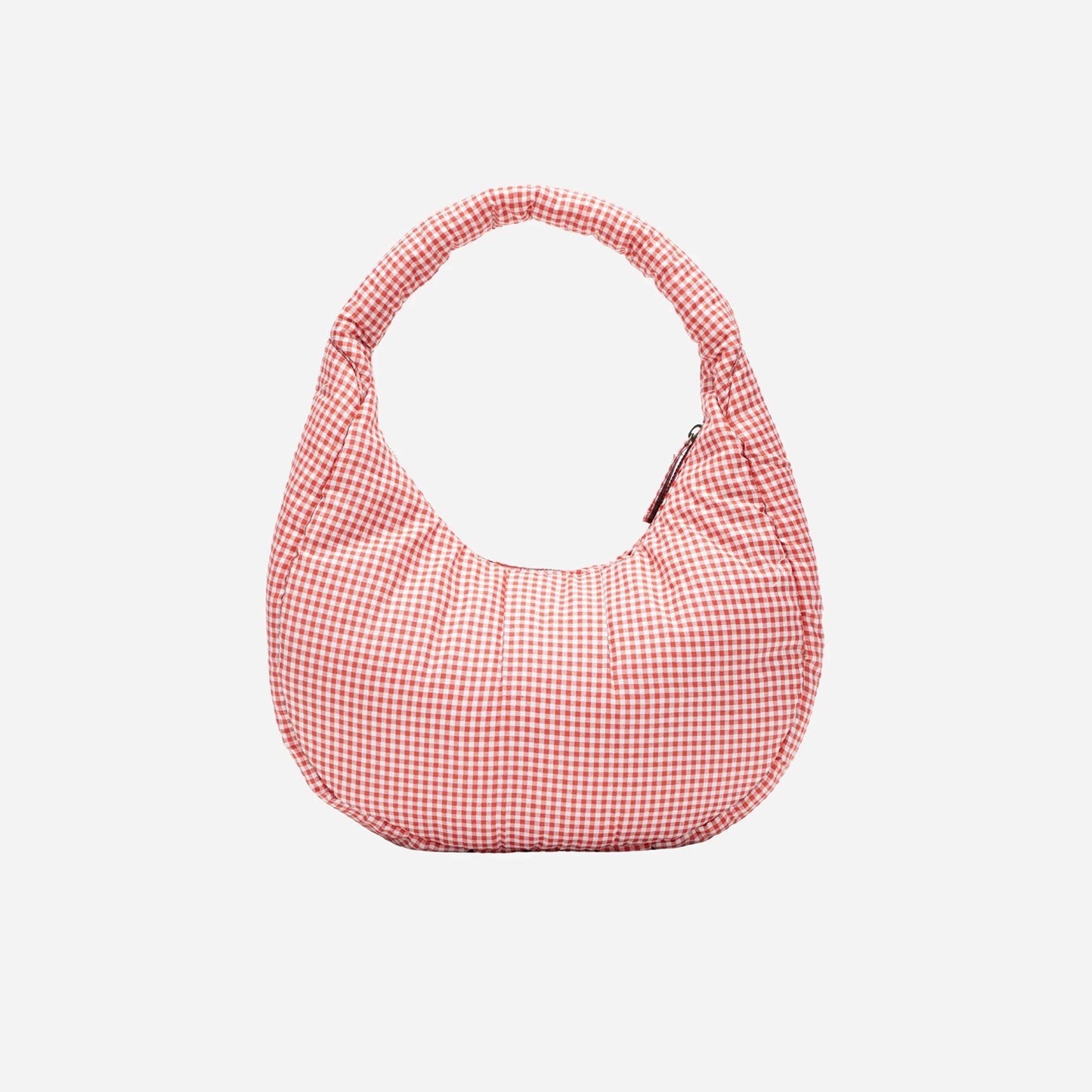 The Circle bag Medium Vichy - Red
