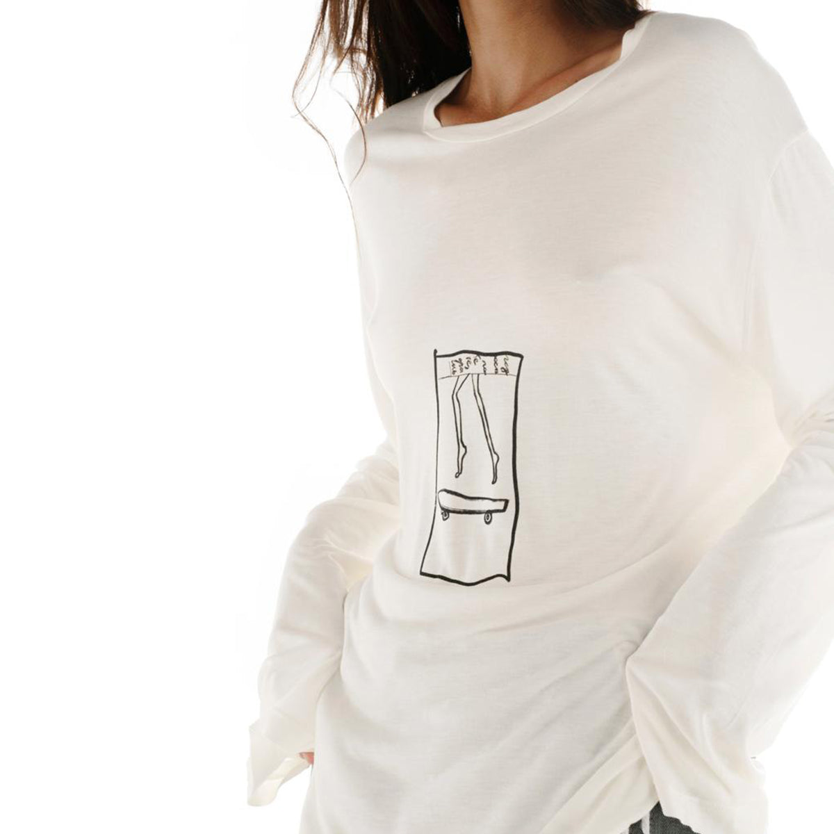 Lemur Oversized Longsleeve Flying