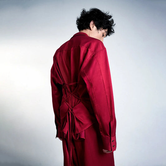 GRACE SHIRT RED