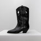 Black Leather Boots