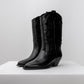 Black Leather Boots