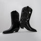 Black Leather Boots