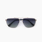 Silver Aviator Sunglasses