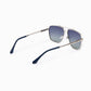 Silver Aviator Sunglasses