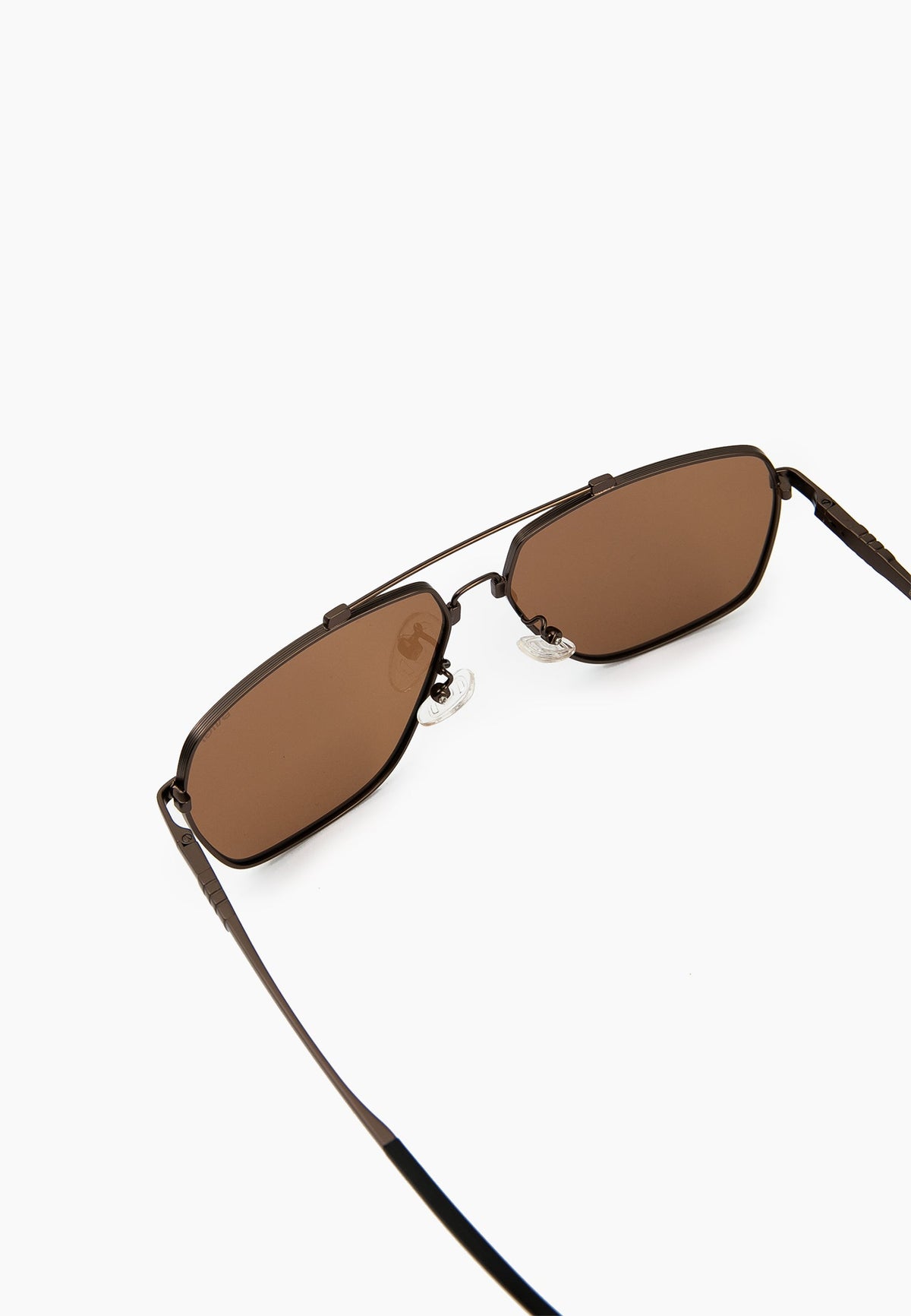 Brown Aviator Sunglasses