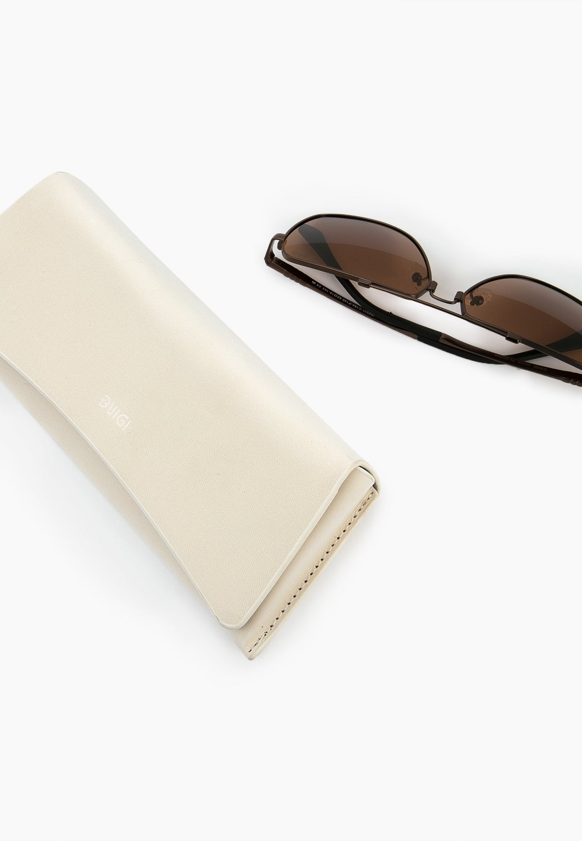 Brown Aviator Sunglasses