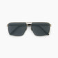 Silver Geometric Sunglasses