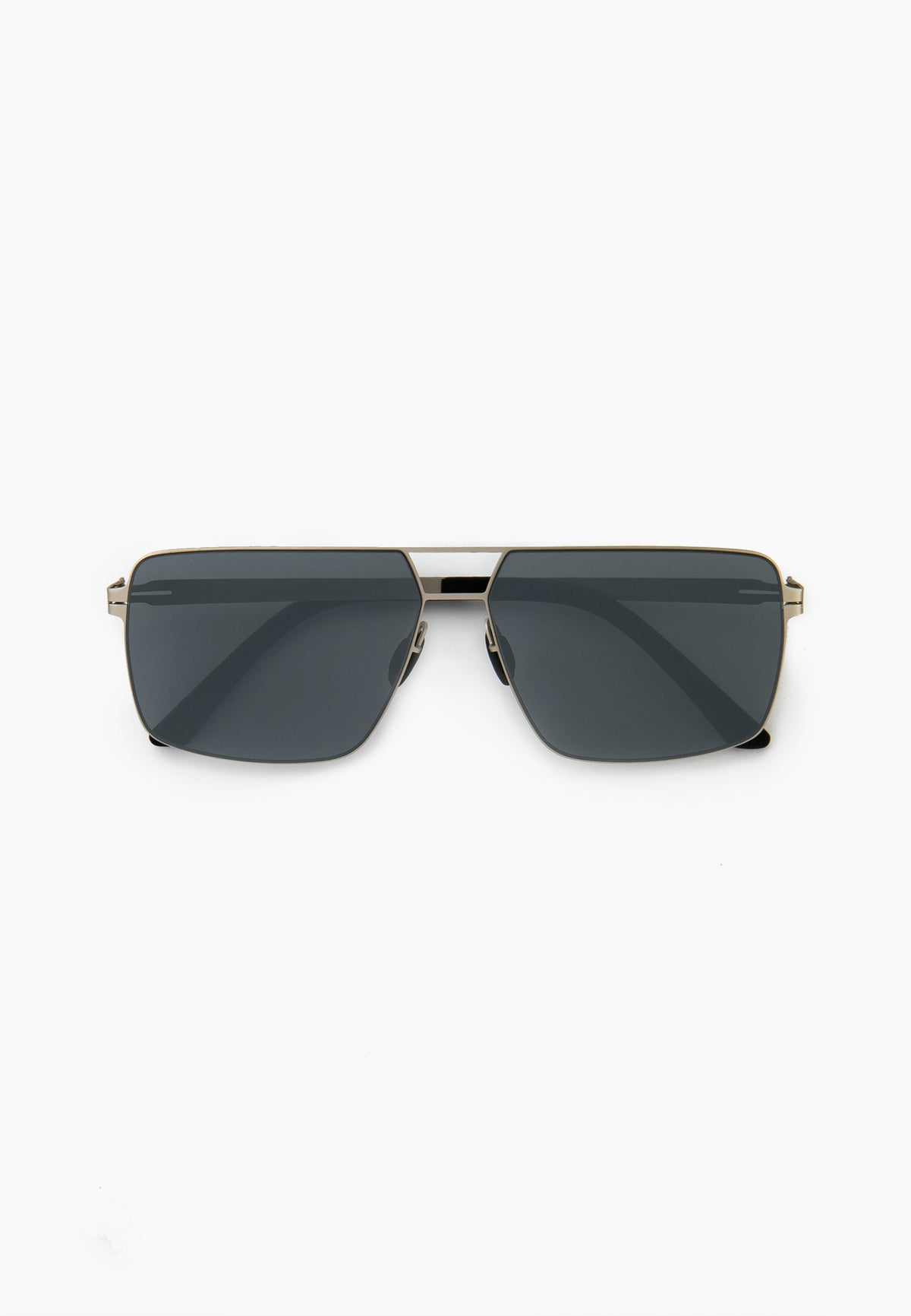 Silver Geometric Sunglasses