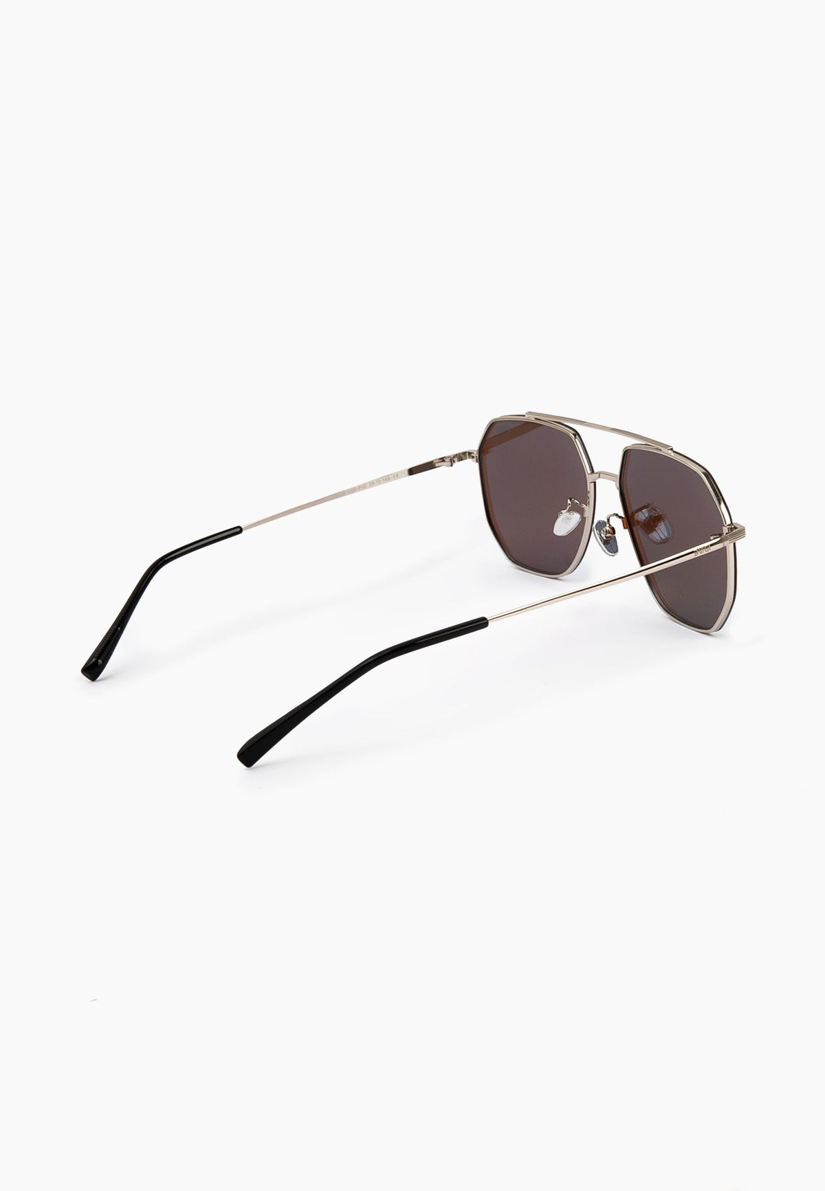 Blue Mirrored Aviator Sunglasses
