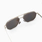 Blue Mirrored Aviator Sunglasses