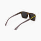 Brown Square Sunglasses