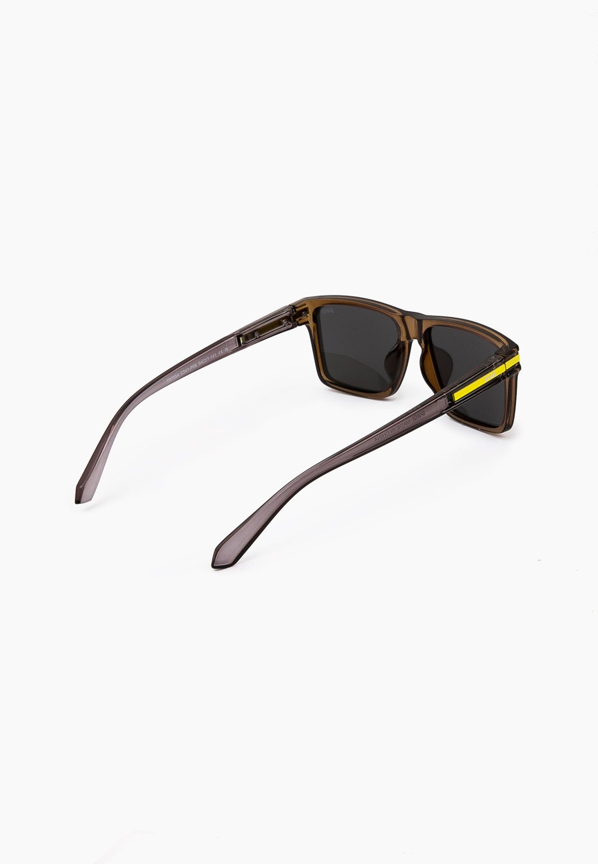 Brown Square Sunglasses