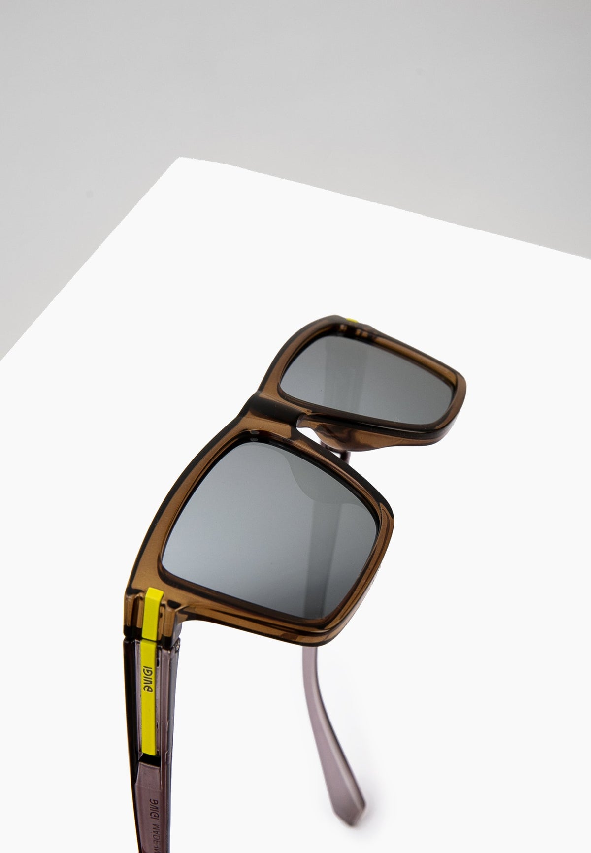 Brown Square Sunglasses