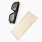 Brown Square Sunglasses