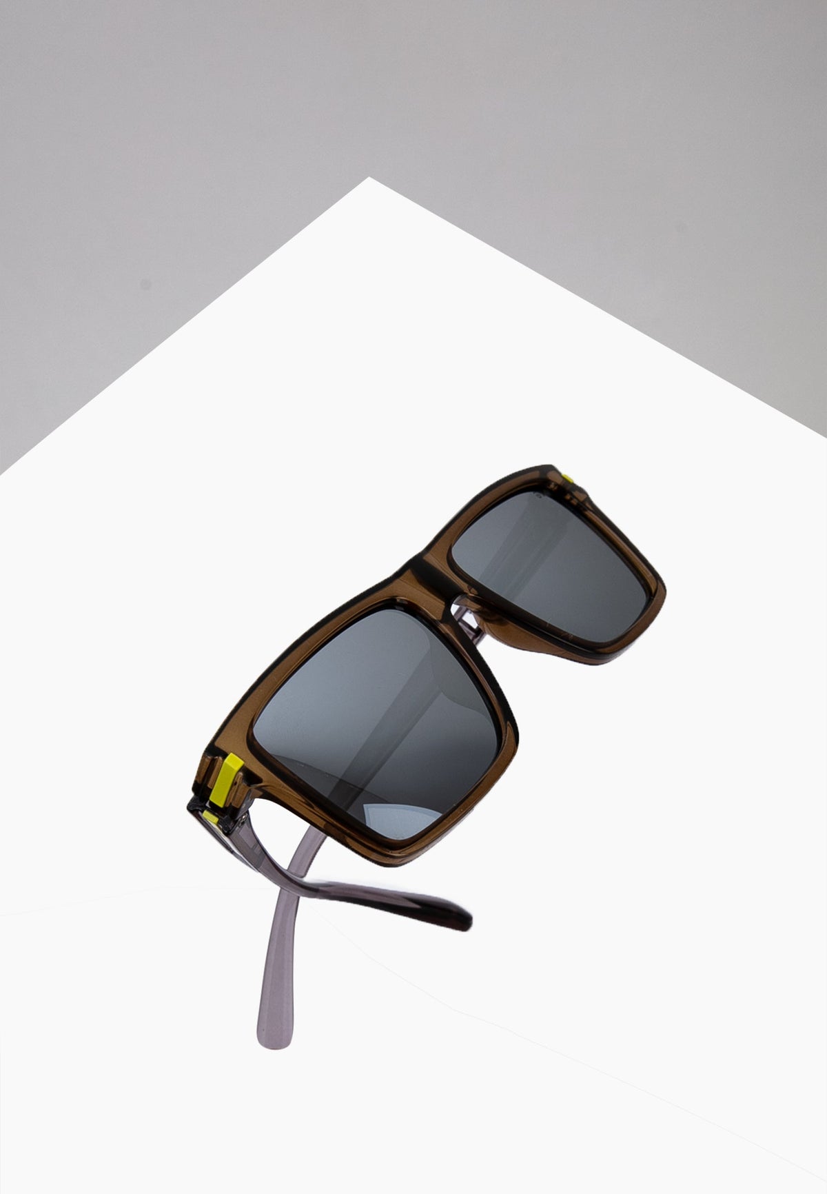 Brown Square Sunglasses