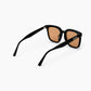 Black Caramel-Lens Sunglasses
