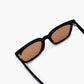 Black Caramel-Lens Sunglasses