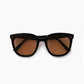 Rounded Square Black Sunglasses