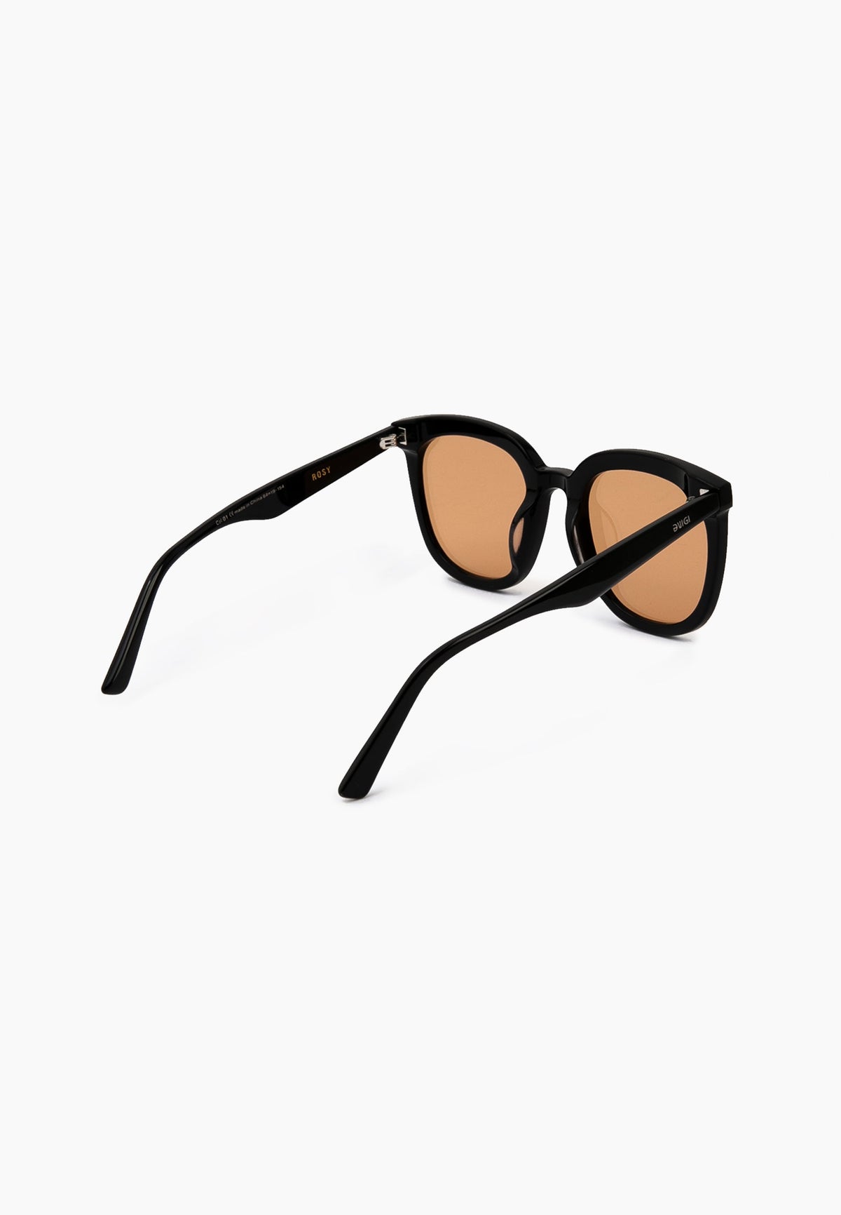 Rounded Square Black Sunglasses