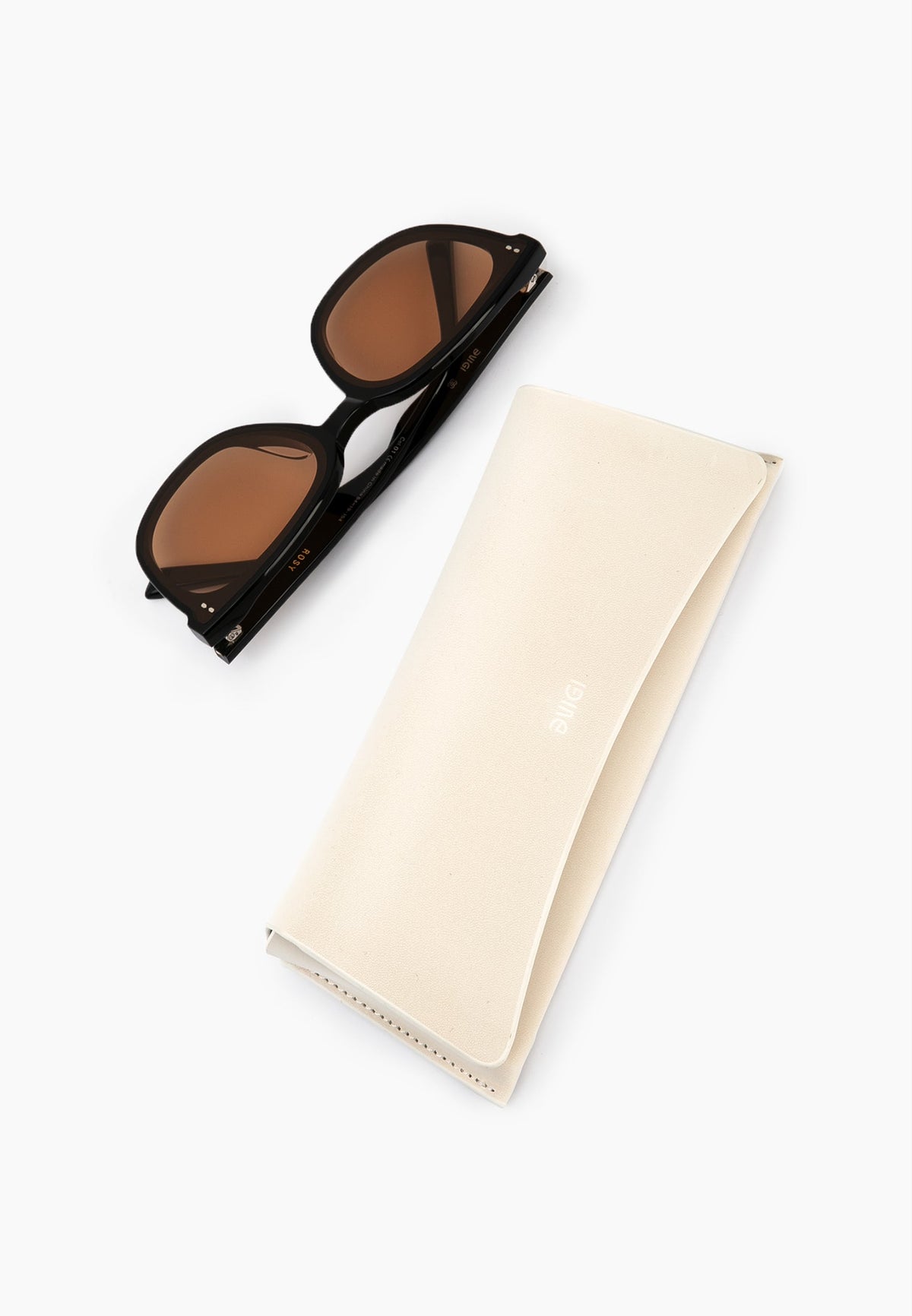 Rounded Square Black Sunglasses