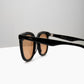 Rounded Square Black Sunglasses