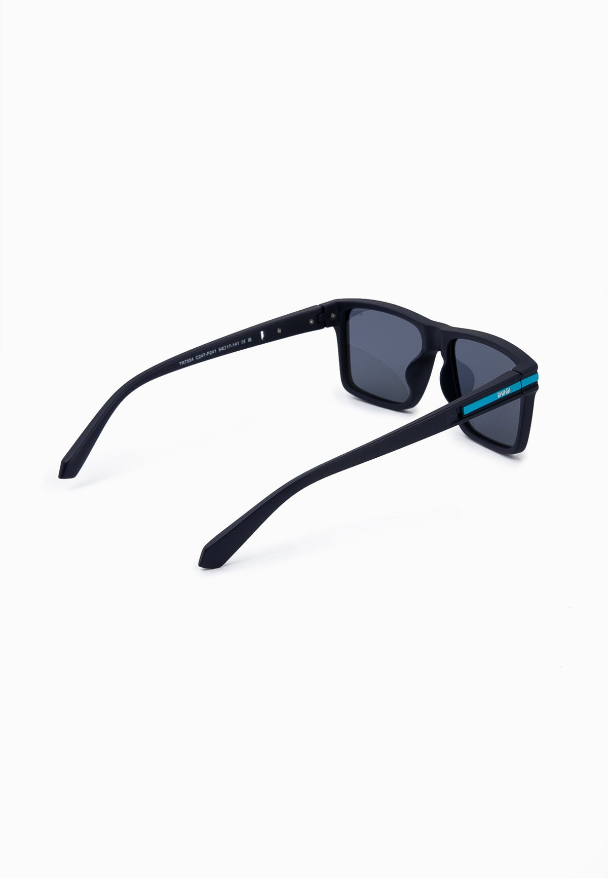Dark Grey Rectangle Sunglasses