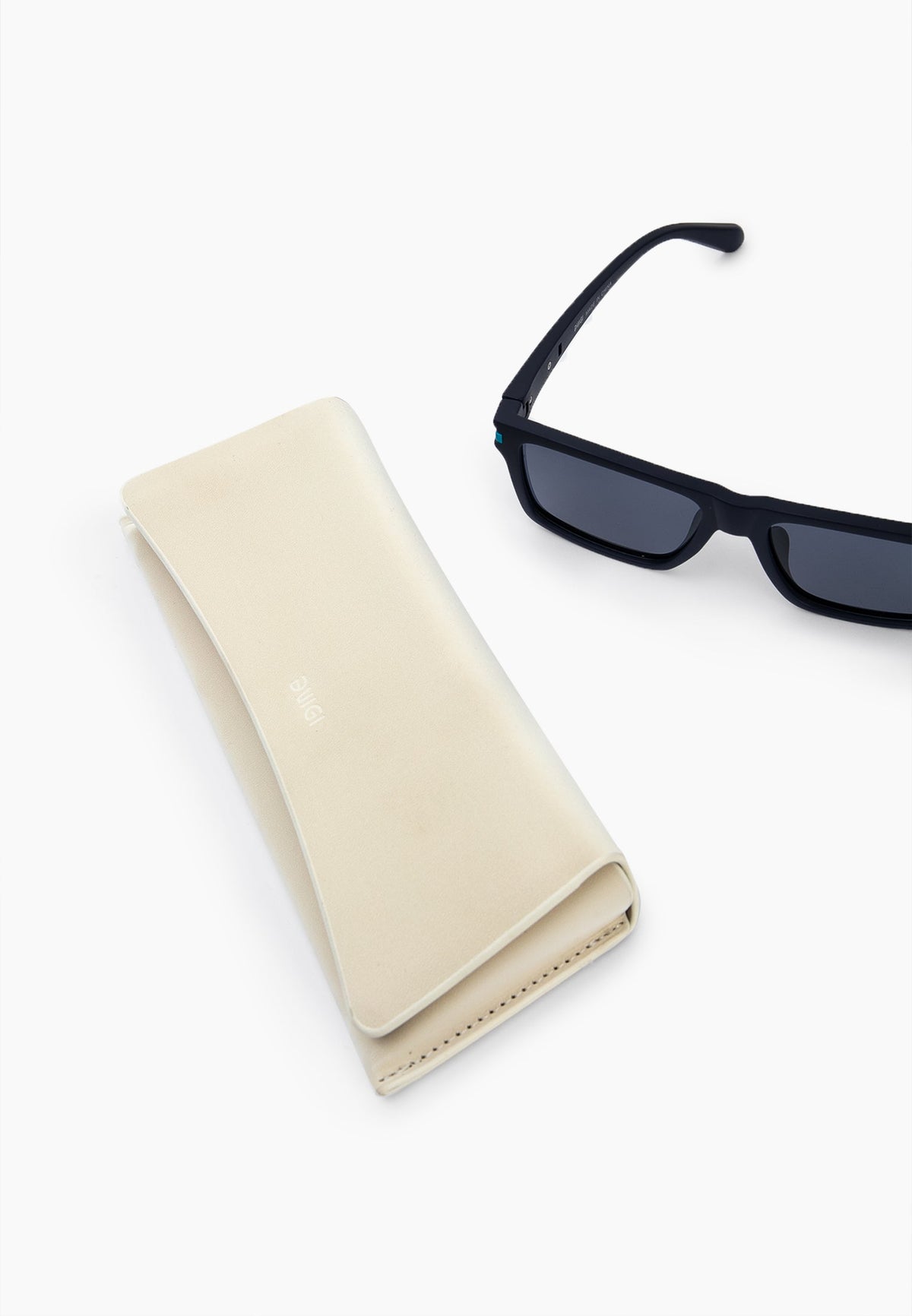 Dark Grey Rectangle Sunglasses