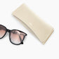 Oversized Rounded Black Sunglasses