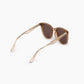 Champagne Rounded Square Sunglasses