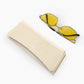 Silver Yellow-Tinted Aviator Sunglasses