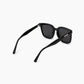 Oversized Black Square Sunglasses