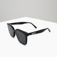 Oversized Black Square Sunglasses
