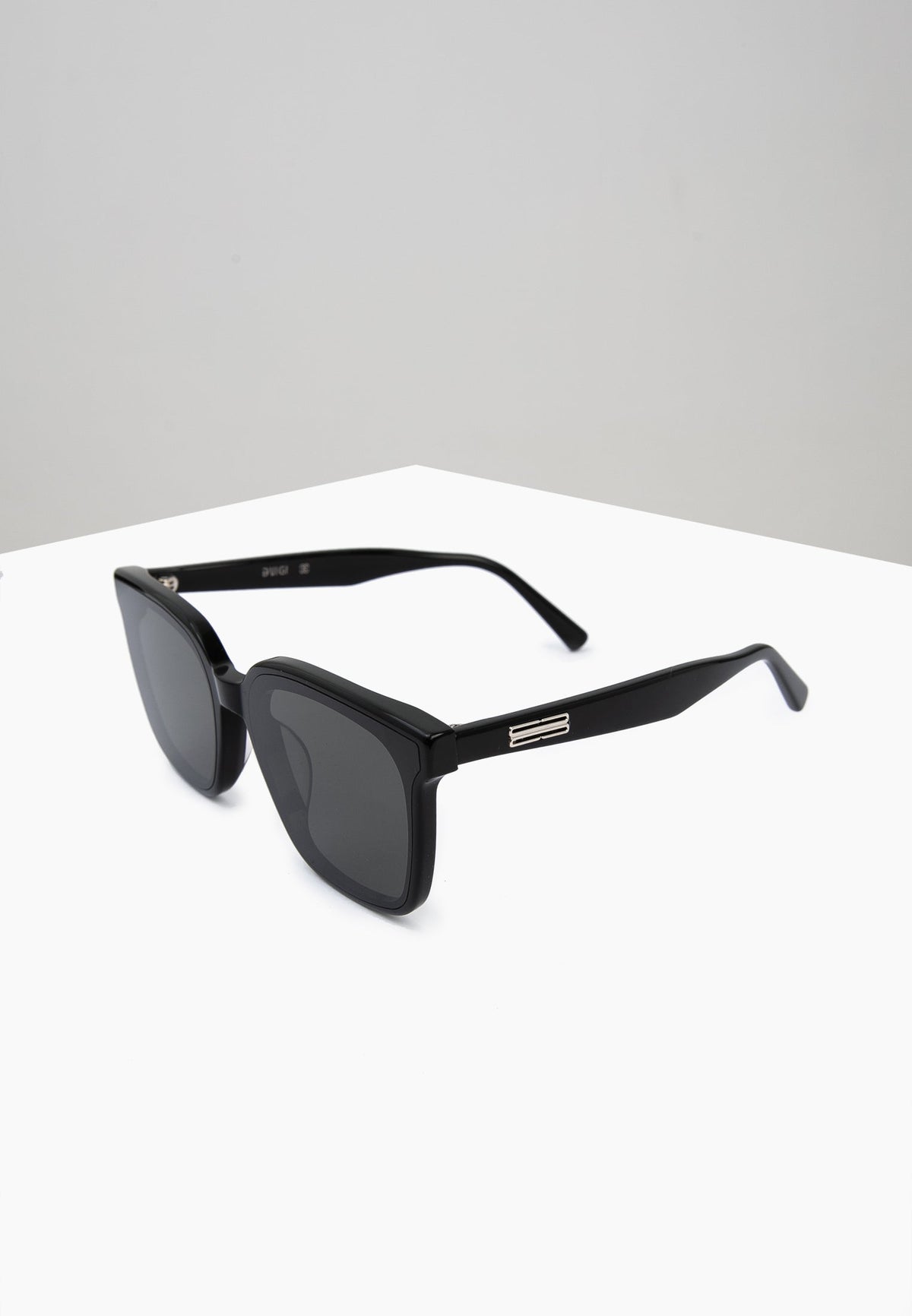 Oversized Black Square Sunglasses