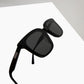Oversized Black Square Sunglasses