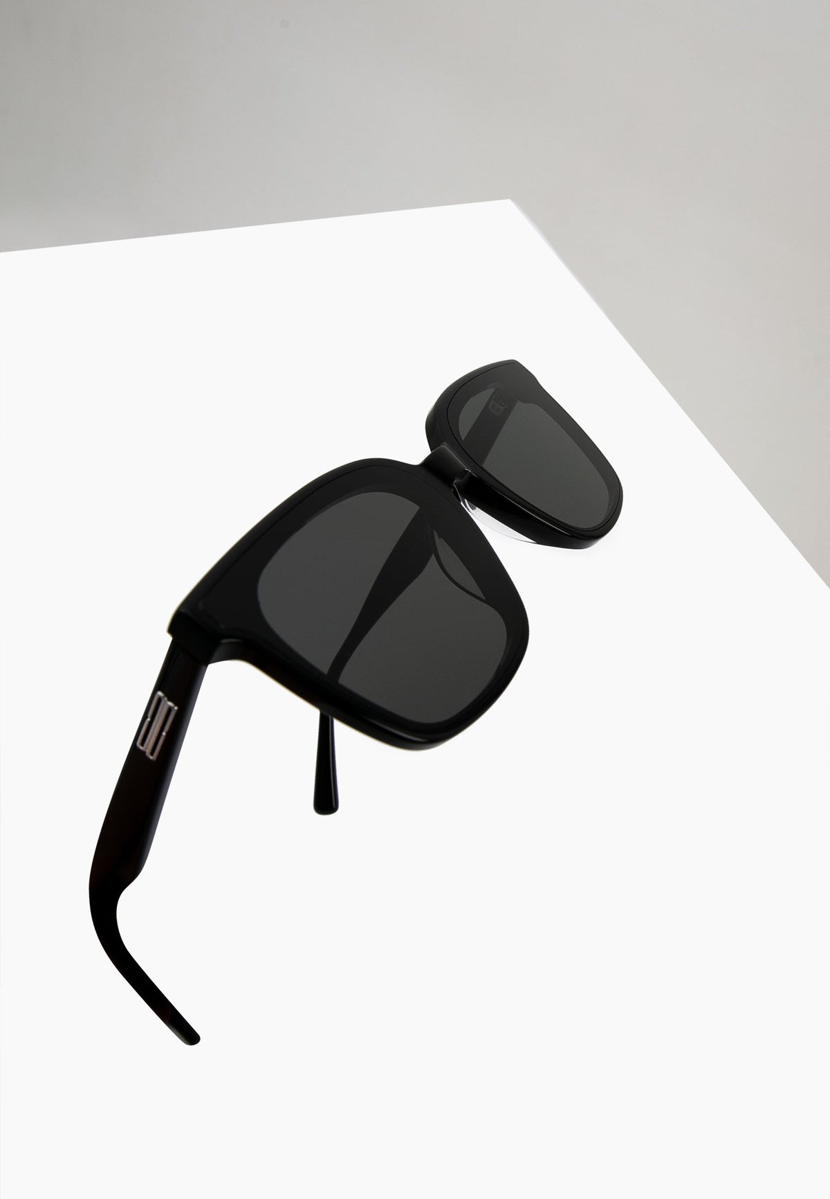 Oversized Black Square Sunglasses