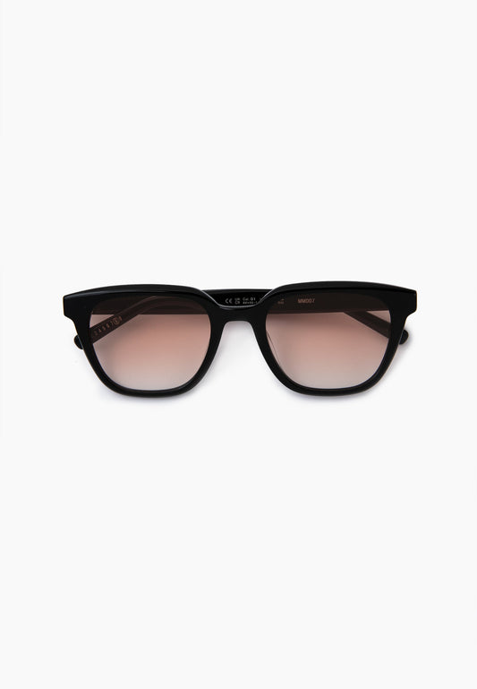Black Acetate Square Sunglasses