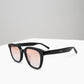 Black Acetate Square Sunglasses