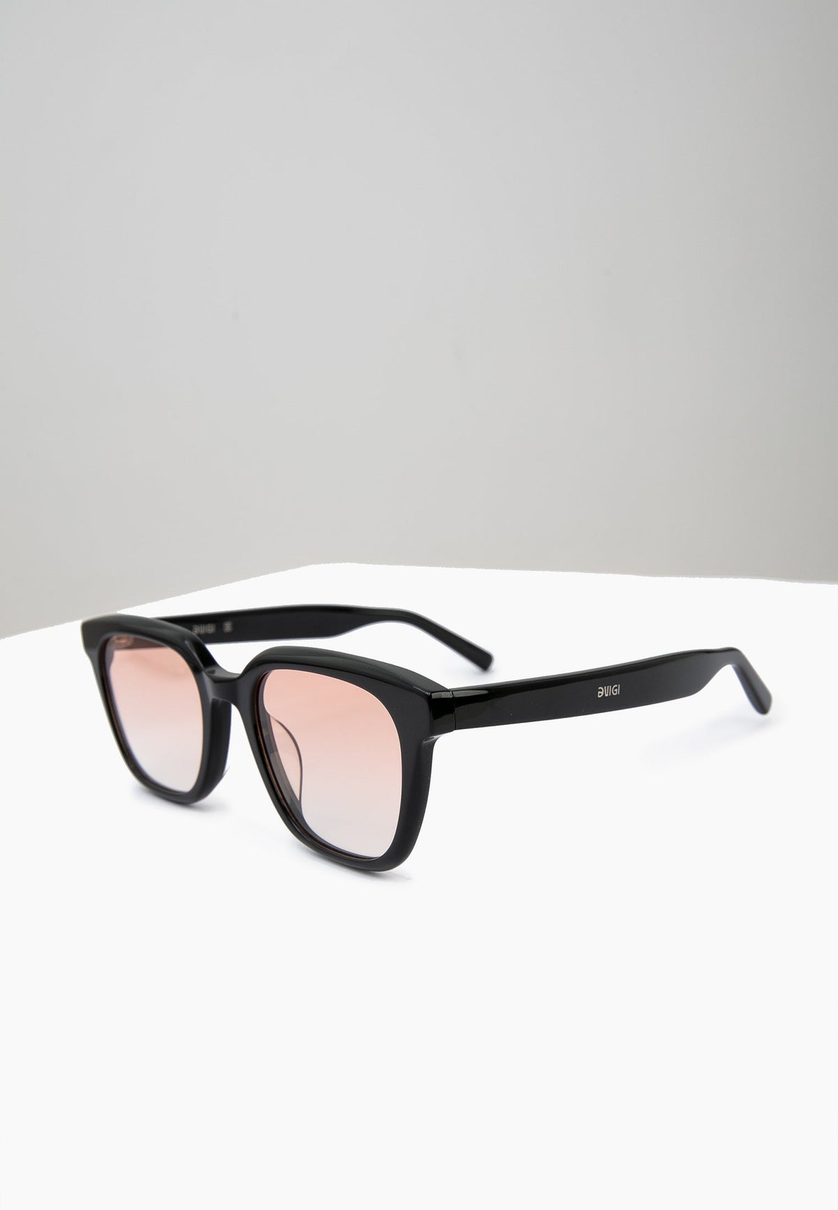 Black Acetate Square Sunglasses